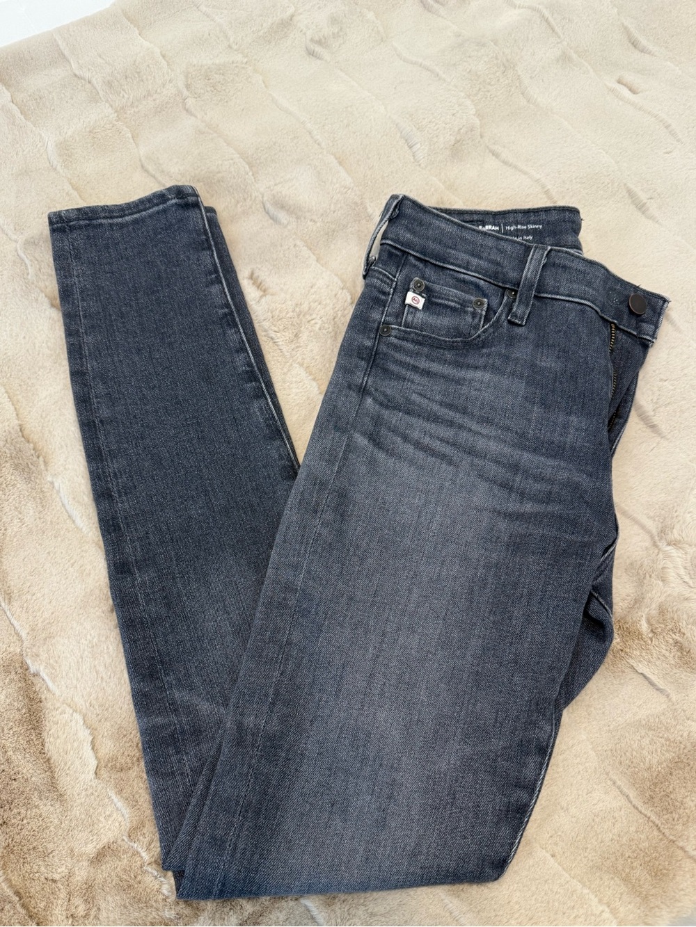 Women’s Dark Gray Slim Jeans - AG Jeans